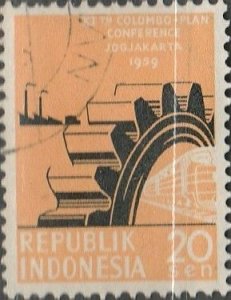 Indonesia, #484  Used  From 1959