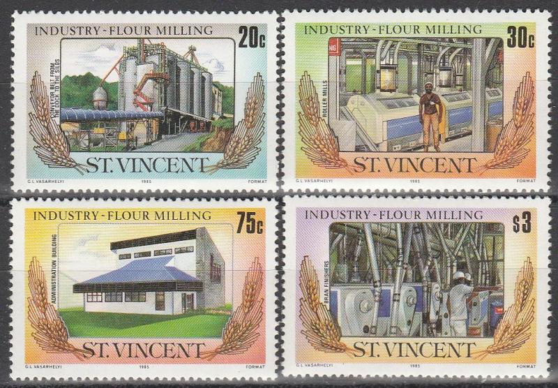 St Vincent #882-5  MNH  CV $3.00  (A3875)