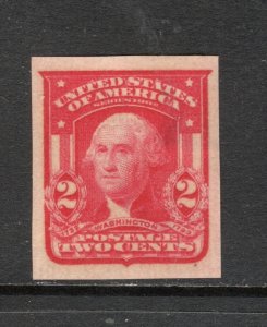 Scott# 320 type 1 unused OG hinged single