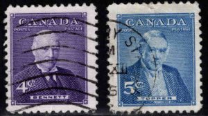 CANADA Scott  257-258 Used