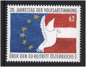 Austria 2014  Scott #2508 MNH