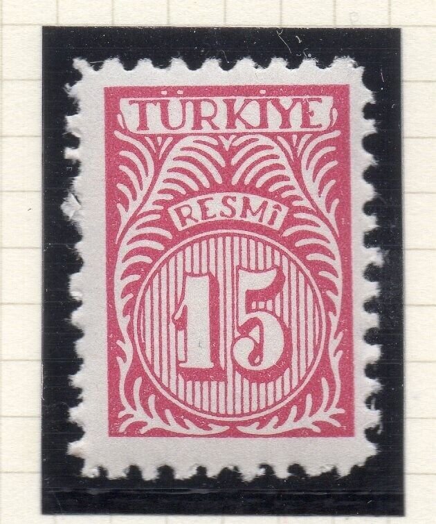 Turkey 1959 Early Issue Fine Mint Hinged 15p. NW-17686