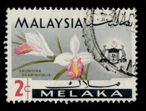 MALAYSIA - Malacca QEII SG62, 2c, FINE USED.