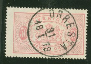 Sweden #O10 Used Single