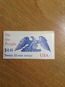 United States  # 2359a  x4    MNH   complete booklet