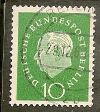 Berlin Germany     Scott   9N166        President    Used   