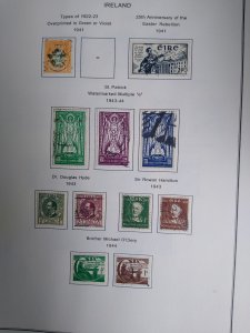 collection on pages Ireland 1941-58 CV $279