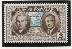 Turkey 1939 Early Issue Fine Mint Hinged 3k. NW-05167