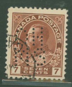 Canada #114v  Single