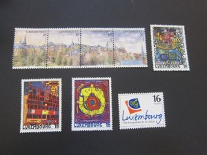 Luxembourg 1995 Sc 922-26 set MNH