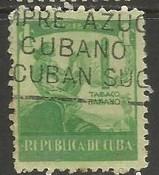 Cuba 356 VFU TOBACCO 210D-9