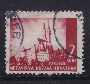 Croatia 35 Zagreb Cathedral 1941
