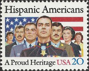 # 2103 MINT NEVER HINGED HISPANIC AMERICANS