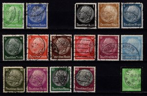 Germany 1932-34 von Hindenburg def., various [Used]