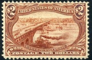 US 293 Early Commemoratives F - VF Mint OG LH PFC - Fresh cv 1900.00