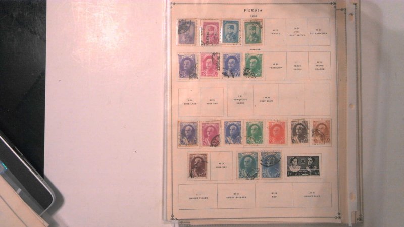 IRAN COLLECTION ON ALBUM PAGES, MINT/USED HIGH VALUE