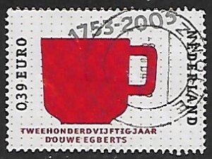 Netherlands # 1149 - Spotted Coffee Cup - used....{P19}