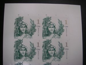 Scott 5295, $1 Liberty, Pane of 10 #B1 1 1 UL & UR, MNH Dollar Value Beauty