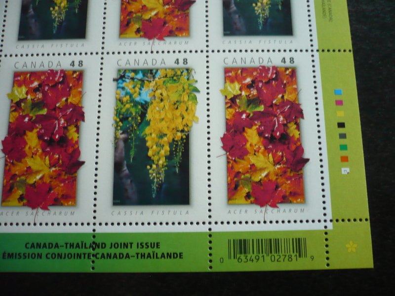 Stamps - Canada - Scott# 2000-2001 - Mint Never Hinged Pane of 16 Stamps