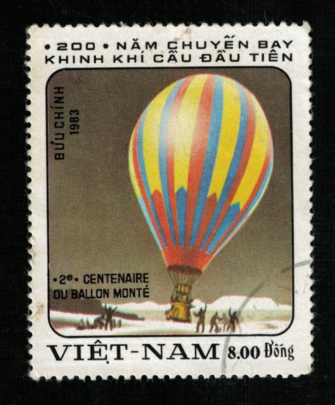 Vietnam 1983, Balloon, 8.00Dong (ТS-248)