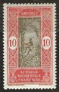 Dahomey 49 mint. hinged. 1922. (D279)