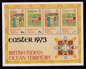 British Indian Ocean Territory 53a Souvenir Sheet MNH VF