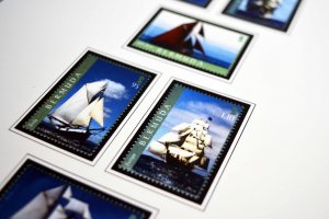 COLOR PRINTED BERMUDA 2000-2020 STAMP ALBUM PAGES (55 illustrated pages)