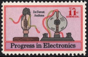 SC#C86 11¢ Electronics Progress: DeForest Audions Single (1973) MNH