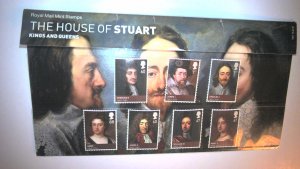 GREAT BRITAIN PRESENTATION PACK MNH:  THE HOUSE OF STUART