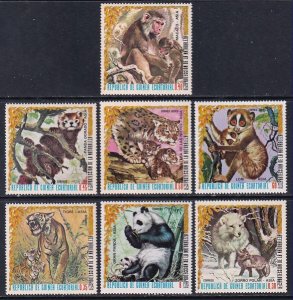 Equatorial Guinea 7694-700 Animals MNH VF