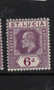 St Lucia SG 77a MOG (5elm) 