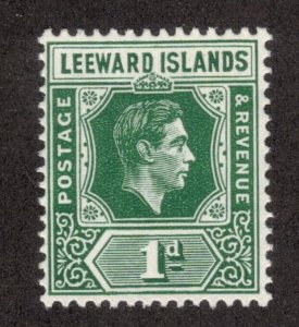 LEEWARD ISLANDS 1949 1d George VI; SG 100, Scott 121; MNH
