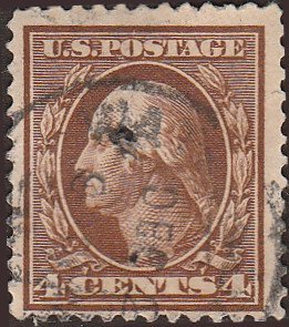 # 377 Used FAULT Brown George Washington