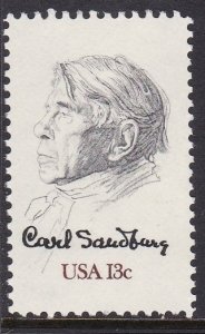 1731 Carl Sandburg MNH