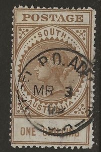 South Australia  127 1902  1sh fine used