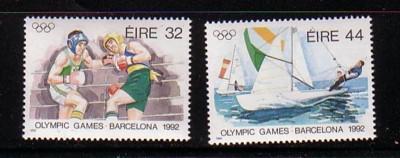 Ireland Sc 854-5 1992 Olympics stamp set mint NH