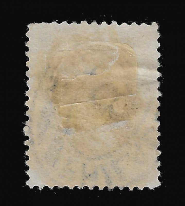 Scott 145  1¢ Franklin with Philadephia Oval Cancellation  (1870) - Used