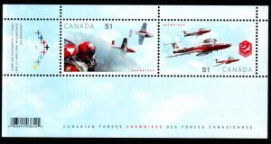 CANADA SGMS2405 2006 35TH ANNIV OF SNOWBIRDS DEMONSTRATION TEAM MNH