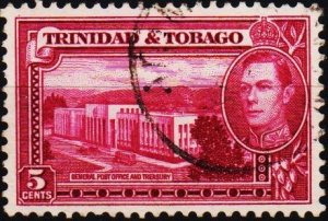 Trinidad and Tobago. 1938 5c S.G.249b Fine Used