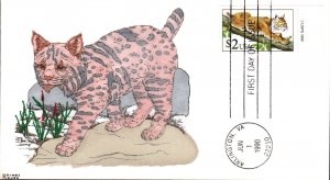 #2482 Bobcat Kribbs FDC