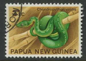 Papua New Guinea- Scott 346 - Definitive Issue -1972 - VFU - Single 21c Stamp