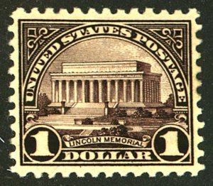 U.S. #571 MINT OG LH