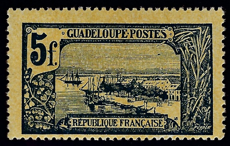 Guadeloupe Sc #82 Mint F-VF...French colonies are in demand!