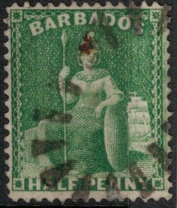 Barbados 1859 SC 10 Used 