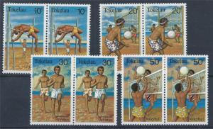 TOKELAU 1980 SG 73/76 Water Sports Set Mint MNH