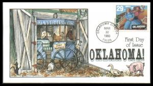 #2722 Oklahoma Collins FDC