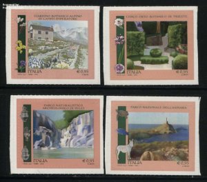 Italy 2015, Parks & Gardens 4v s-a, MNH