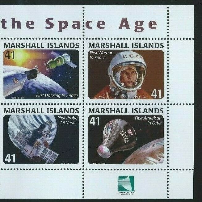 Marshall Islands Sc 897 Space Age, 50th Anniversary