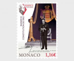 2023 Monaco Constitution (Scott NA) MNH