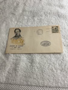 Cuba-1957.GRITO DE JUCARAL-/JOAQUIN DE AGUERO.FDC